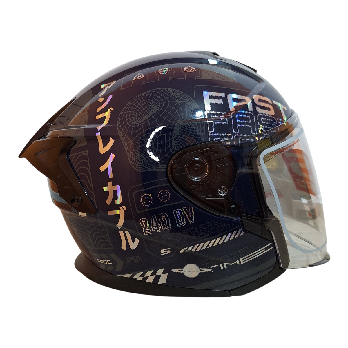 Casco Abierto Shaft Pro 240DV Wire Frame